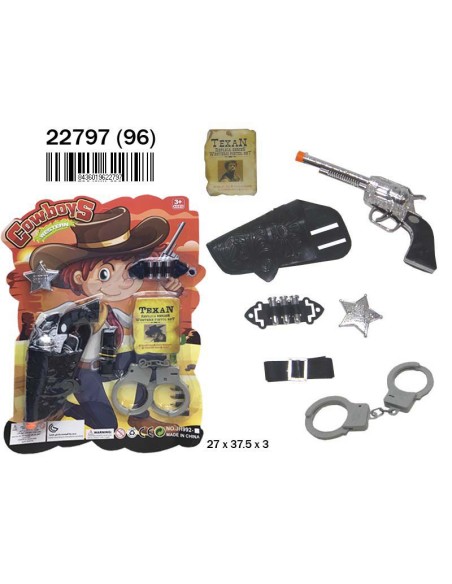 BLISTER PISTOLERO REVOLVER ACC. (24)(96)