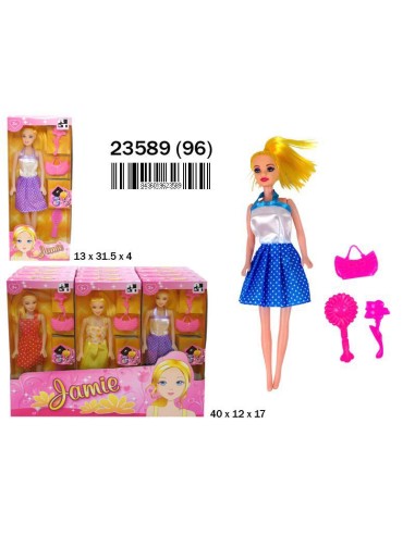MUÑECAS VESTIDO Y ACCESORIOS (12)(96)