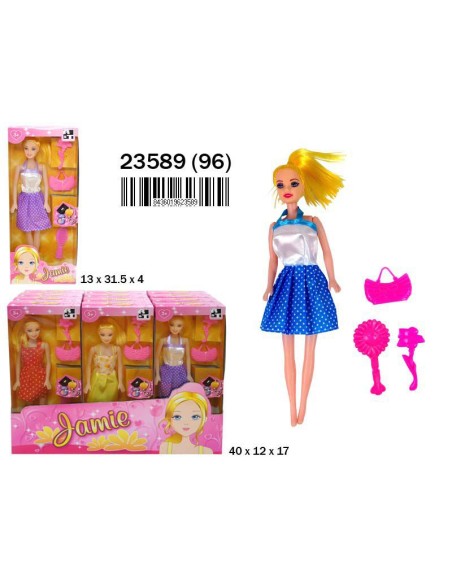 MUÑECAS VESTIDO Y ACCESORIOS (12)(96)