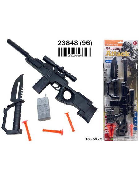 BLISTER METRALLETA AK-47 C/ ACC. (24)(96)