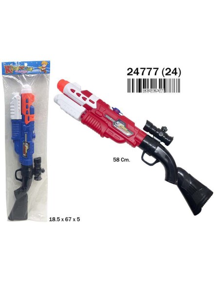 BOLSA ESCOPETA ESPACIAL AGUA 58CM. (24)(24)