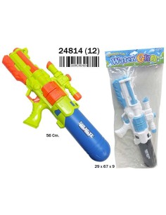 BOLSA PISTOLA AGUA ESPACIAL 56CM. MIRA TELESCOPICA (12)(12)