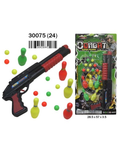 BLISTER ESCOPETA PUNTERIA BOLOS (24)(24)