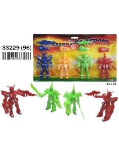 BLISTER 4 ROBOTS (24)(96)