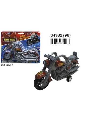 MOTO CHOPER PULL BACK