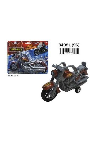 MOTO CHOPER PULL BACK