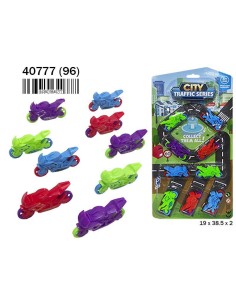 BLISTER 9 MOTOS CARRERAS (24)(96)