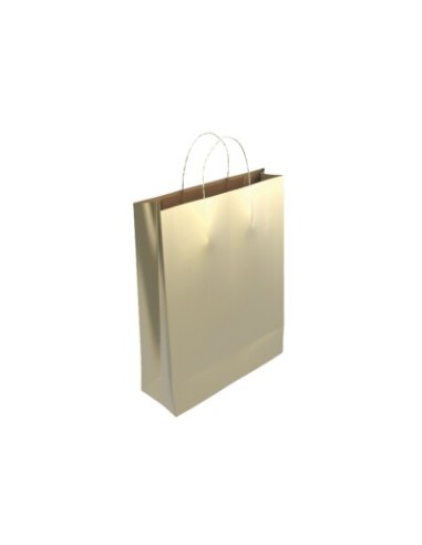 BOLSA  KRAFT ORO L 32x14x40CM
