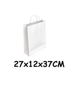 BOLSA BLANCO M 27x12x37CM