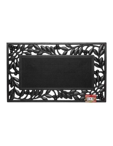 FELPUDO DELUXE NEGRO 45cm x 75cm