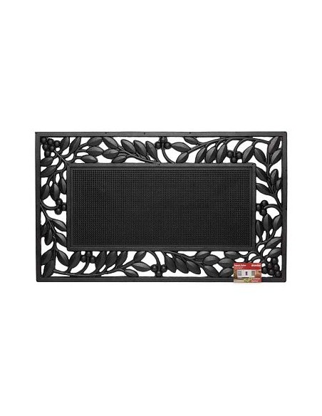 FELPUDO DELUXE NEGRO 45cm x 75cm