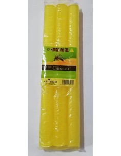 VELA CITRONELA BUJIA PACK 3 (2X24CM)