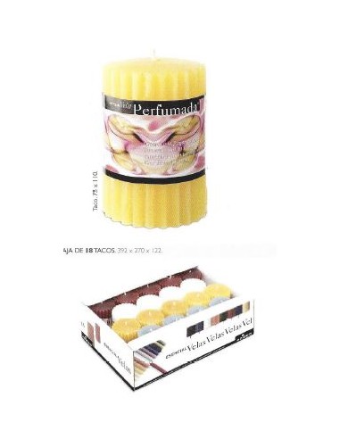 VELA 7X11CM PERFUMADO