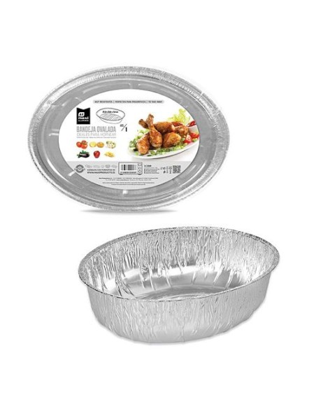 BANDEJA OVAL POLLO ENTERI