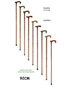 BASTON 92CM MADERA DE HAYA