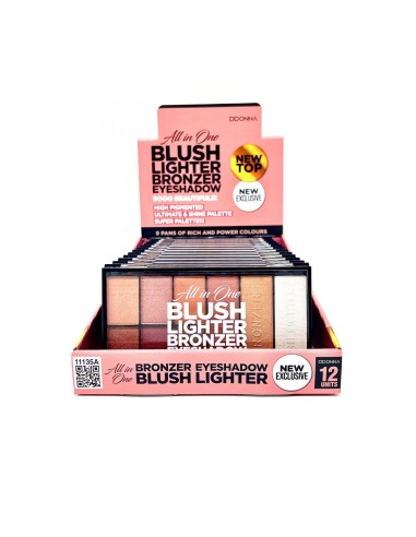 SOMBRA DE OJOS TODO EN UNO (BLUSH+LIGHTER+BRONZER )