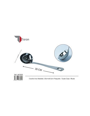 CACILLO 30CM INOX HK3005/48