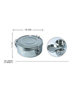 FIAMBRERA 18CM ACERO