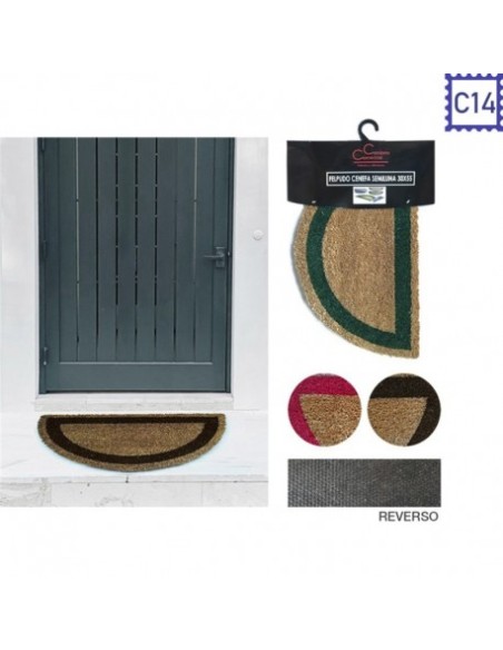 FELPUDO 30X55 CENEFA SEMILUNA PERCHA