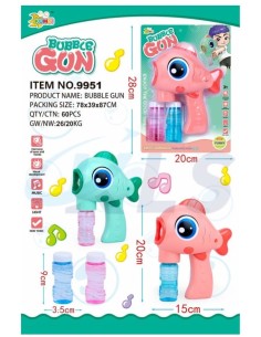 PISTOLA POMPAS DE JABON