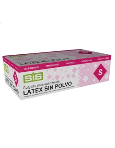 GUANTE LATEX S/POLVO TALLA S