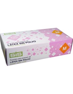 GUANTE LATEX S/POLVO TALLA M