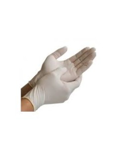 GUANTE LATEX 100UND TALLA S CON POLVO