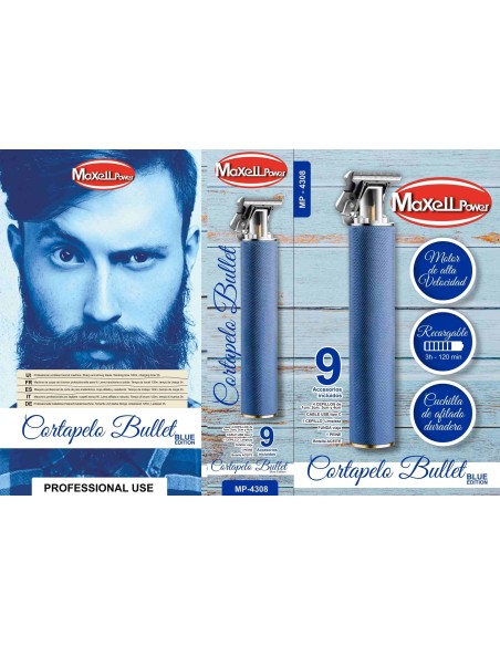 CORTAPELO RECARGABLE MP4309-9536