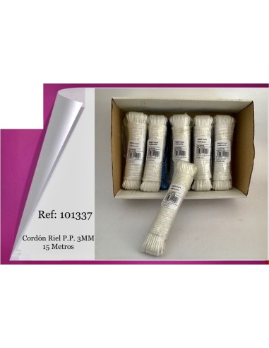 CORDON 3MM 15M RIEL PP