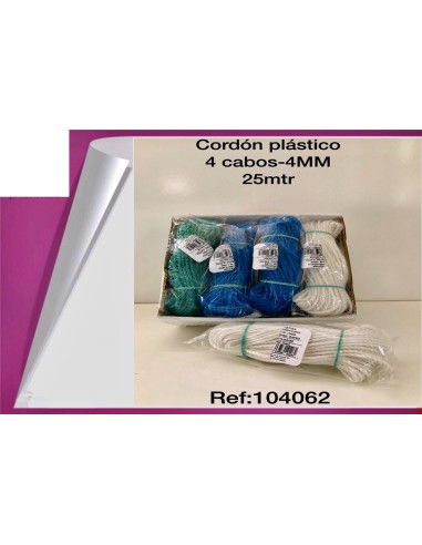 CUERDA 4MM 25M PLASTICO