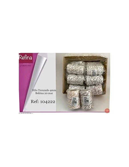 CUERDA 4MM 20M TRENZADO