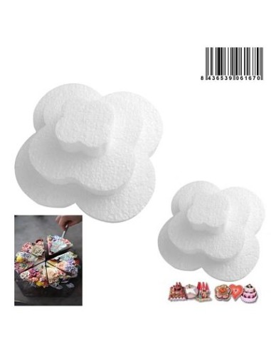 KIT CAKE FLOWER 100/200/300MM