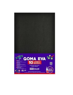 GOMA EVA NEGRO 40X60 10UDS