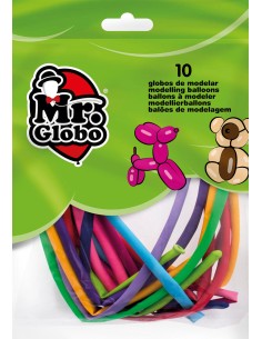 BOLSA 10 GLOBOS MODELAR