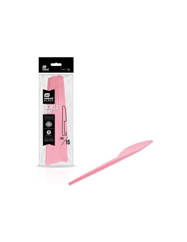 CUCHILLO BABY ROSA 16,5 CM