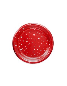 PLATO LLANO POSTRE STARS