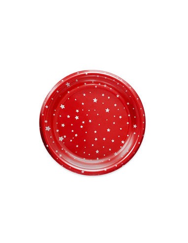 PLATO LLANO POSTRE STARS