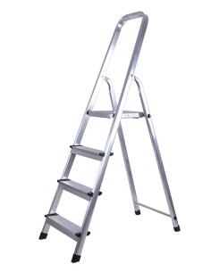 ESCALERA 4 PELDAÑOS ALUMINIO