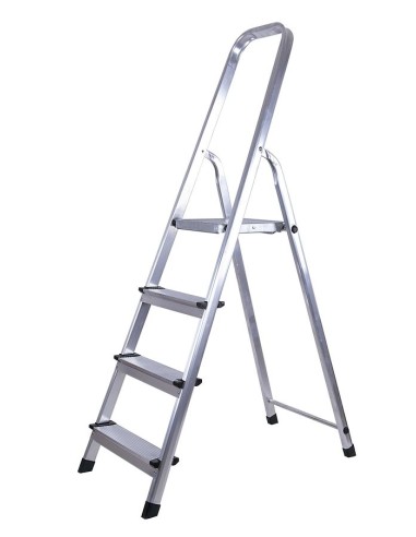 ESCALERA 4 PELDAÑOS ALUMINIO