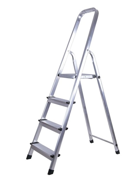 ESCALERA 4 PELDAÑOS ALUMINIO