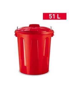 CUBO COMUNIDAD 51L ROJO