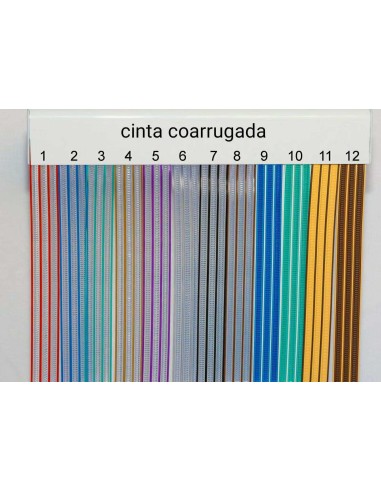 CORTINA Nº9 120M AZUL/TRANSP