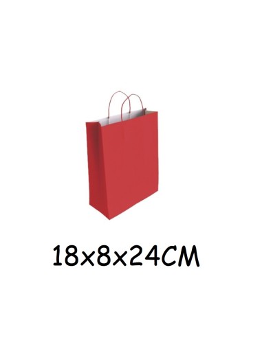 BOLSA ROJO XS 18x8x24CM