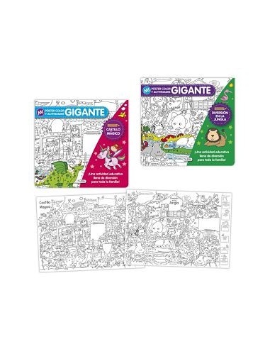 COLOREA POSTER GIGANTE