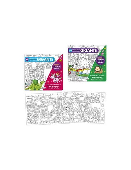 COLOREA POSTER GIGANTE