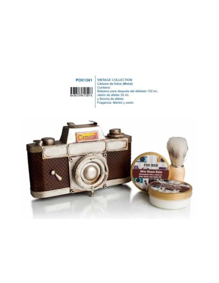 CAMARA DE FOTOS MARRON HOMBRE