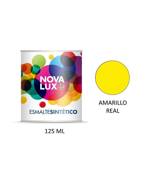 ESMALTE PINTURA 125ML AMARILLO REAL