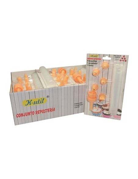 MANGA PASTELERA 8PZ+RECAMBIO