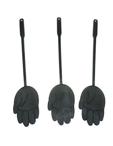 PALA MATAMOSCAS MANOPLA NEGRA