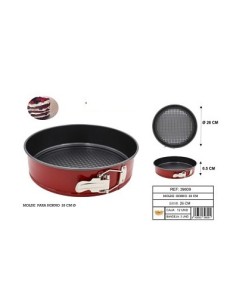 MOLDE 26CM REDONDO PARA HORNO
